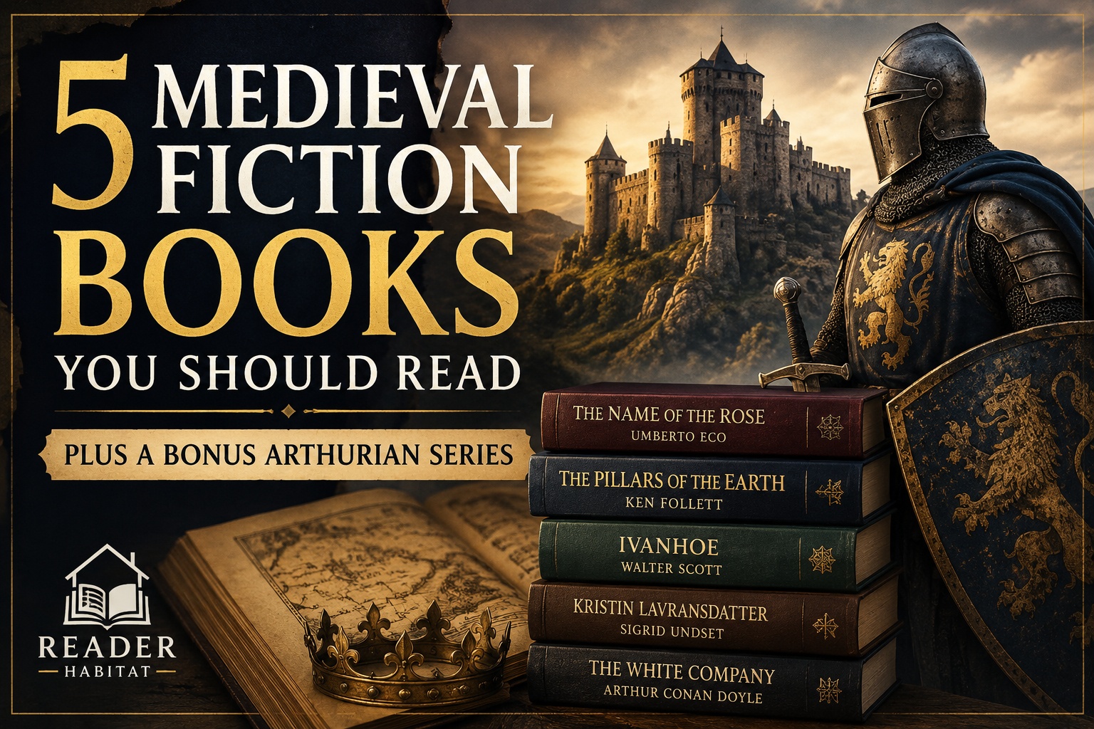 5 Medieval Fiction Books