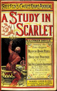 A Study in Scarlet book