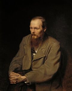 portrait of Fyodor Dostoevsky