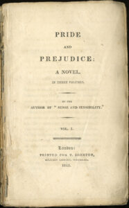 Pride and Prejudice book
